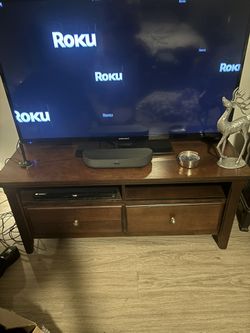TV STAND AND SIDE TABLE