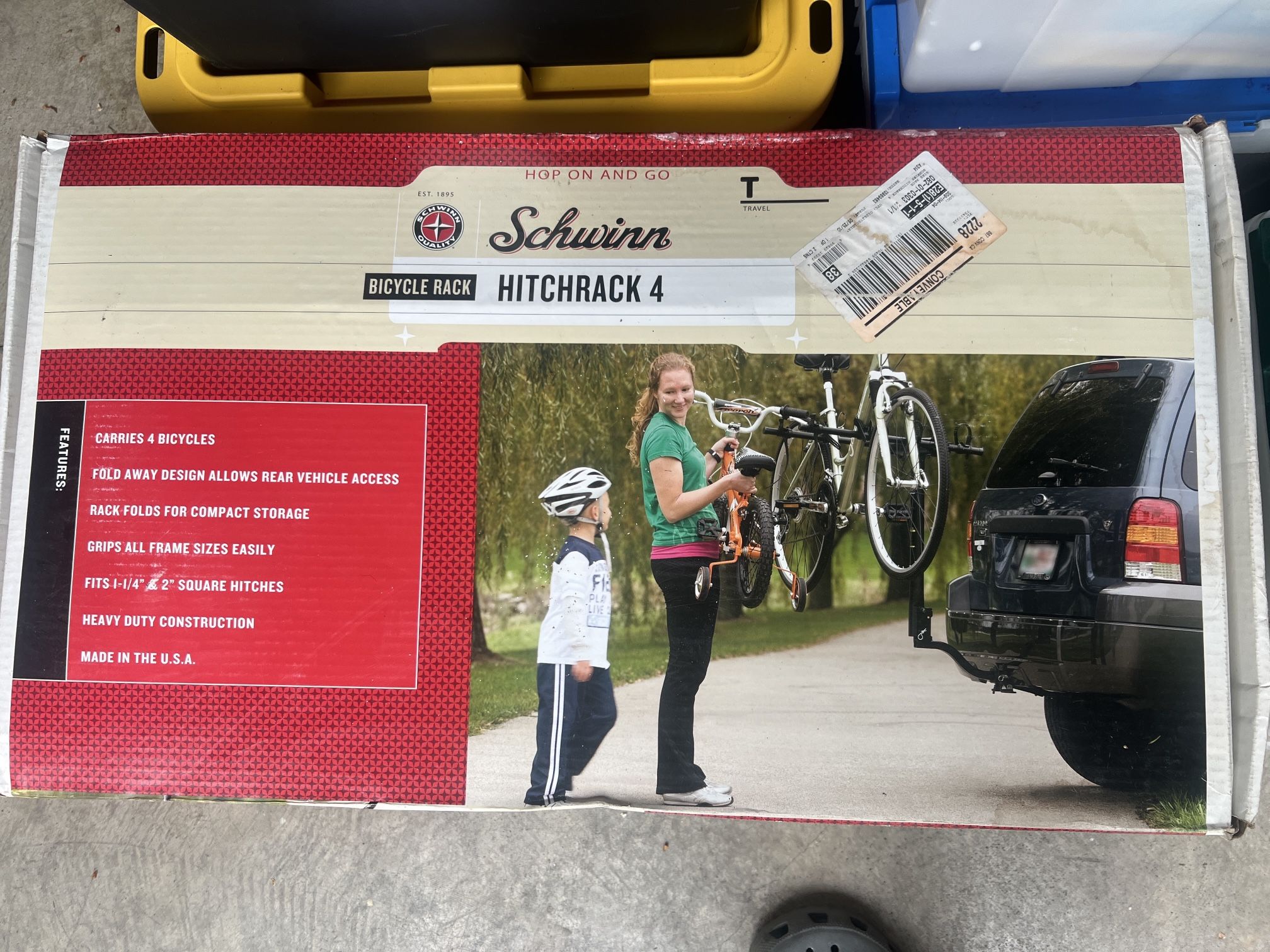 NEW Schwinn bicycle Hitch Rack
