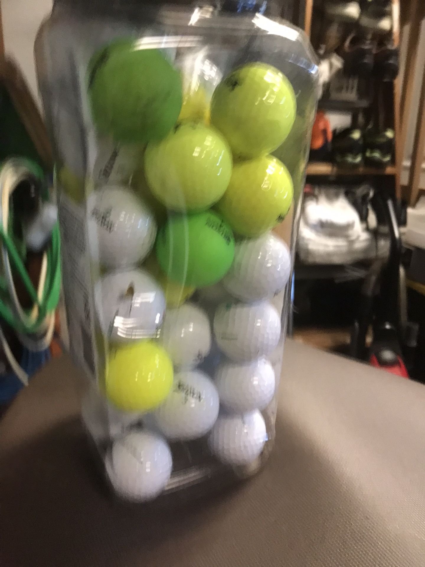 Large Jug Of Golf Balls Professional Only $20 From