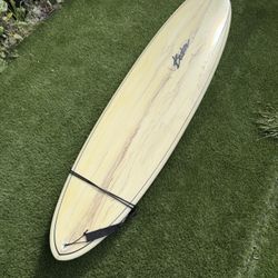 Becker Lc-3 Surfboard Custom Marble Design 