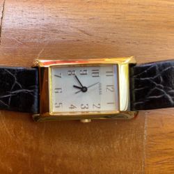 Vintage Guess Gold Tone Watch Woman’s 