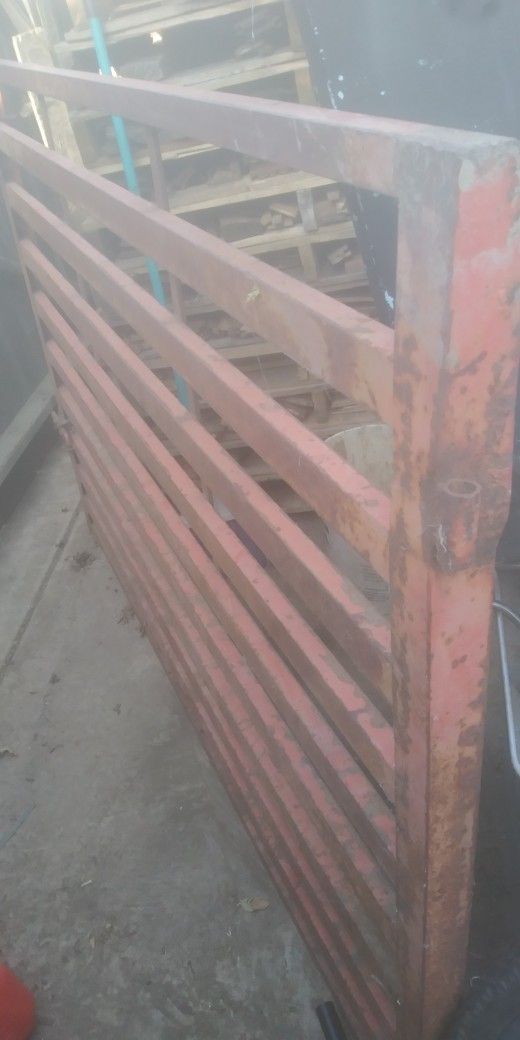 Heavy  duty  iron  gate