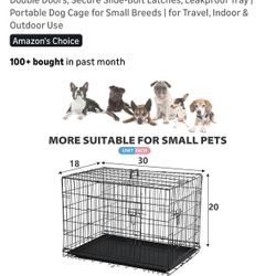 Dog crate For small to medium dog