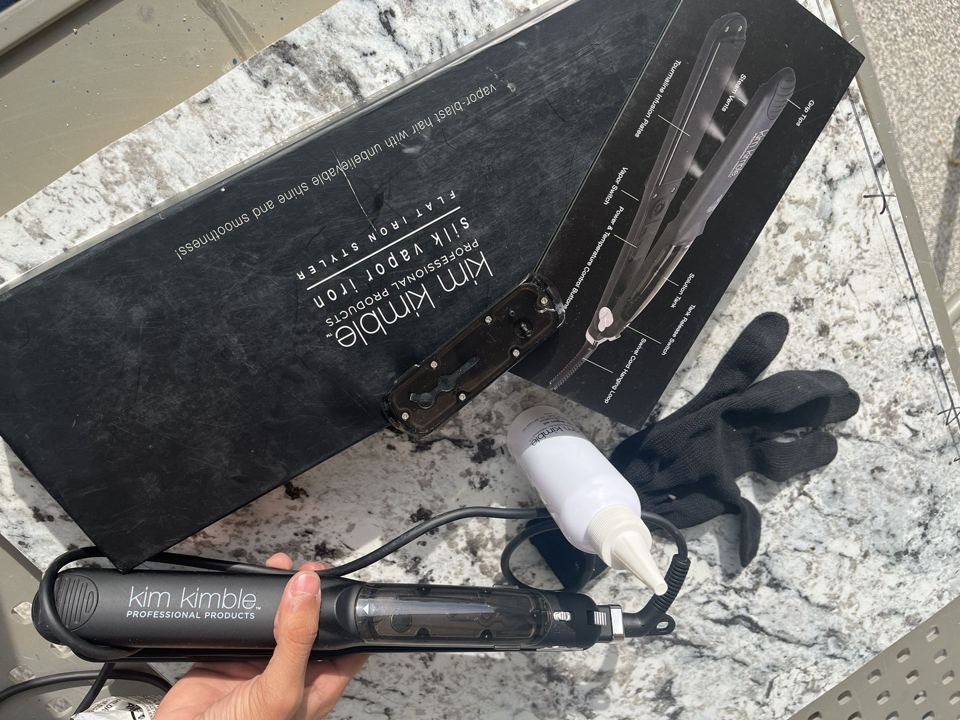 Kim Kimble silk vapor iron