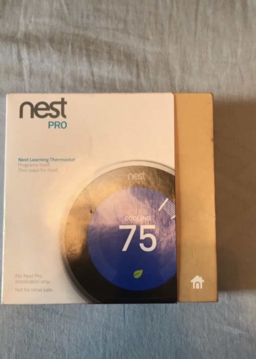 Nest pro 3 learning thermostat.