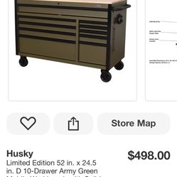 52 In Husky Tool Box 
