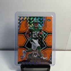 Breece Hall Rookie Football Card