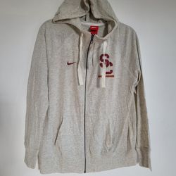 Cool Woman Hoodie Front Zip USC