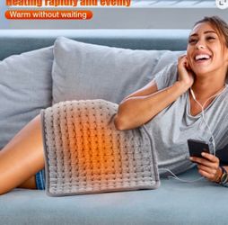 Microplush Heating pad - size: 24” X 12” - auto shutoff