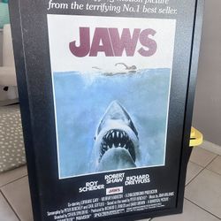 Jaws Reproduction Poster