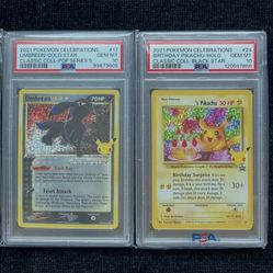 Pokemon PSA 10 Lot 