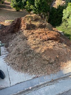 Free mulch for garden