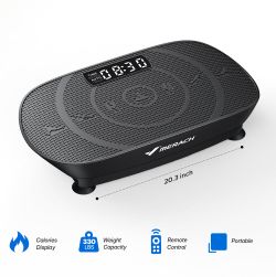 MERACH Vibration Plate Exercise Machine, Stimulate Deep Fat, Vibration Plate for Lymphatic Drainage, Vibrating