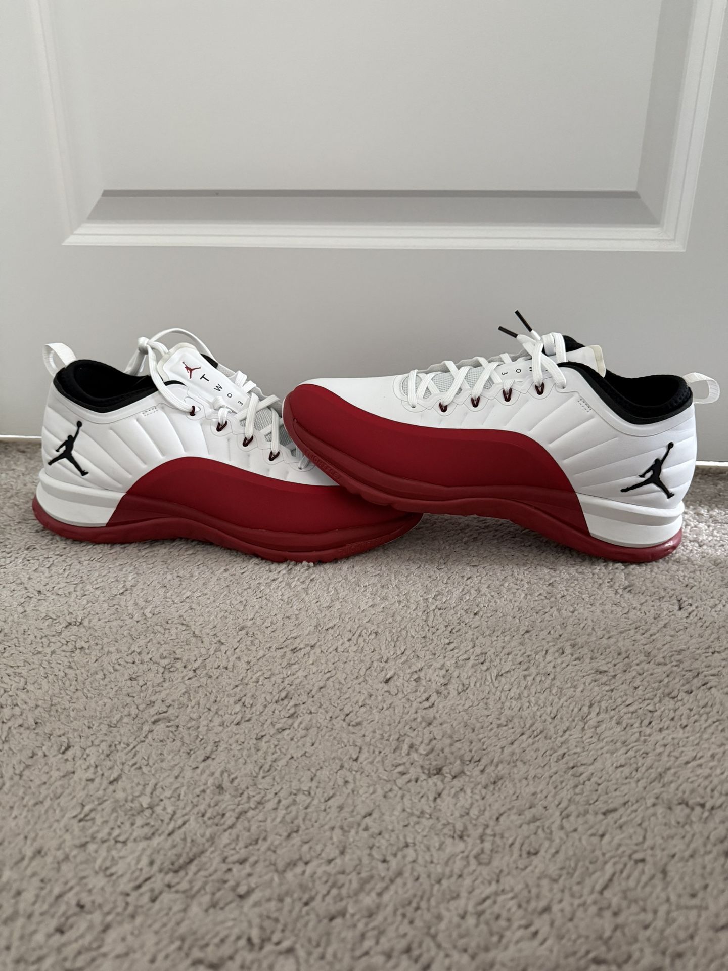 NEW - Jordan 12 Trainer Primes Cherry Low - Men Size 10