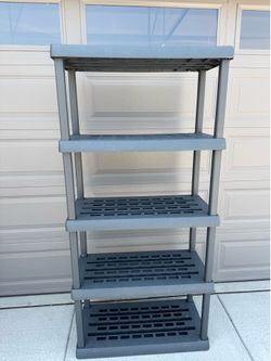 Like new- 5tier heavy duty shelf/rack
