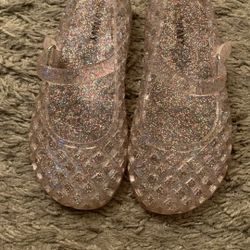 Girl Glitter Jelly Shoes 