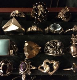 925 vintage rings