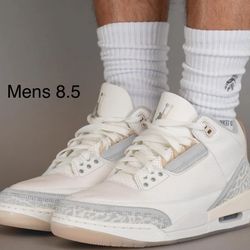 New Jordan Retro 3 Craft Ivory