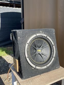 Kicker Subwoofer