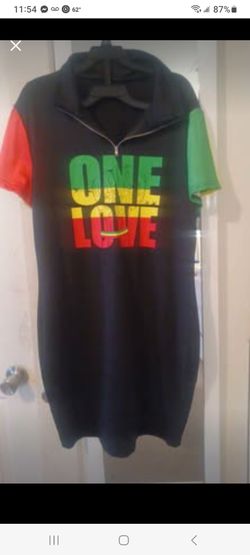 One Love Graphic Dress