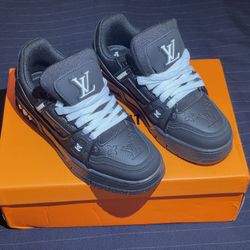Louis Vuitton LV Trainer Line High Top Leather 