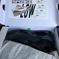 Black Jordan’s size 10.5