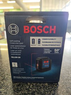 Bosch Self Leveling Cross Line Laser (GLL50-20)