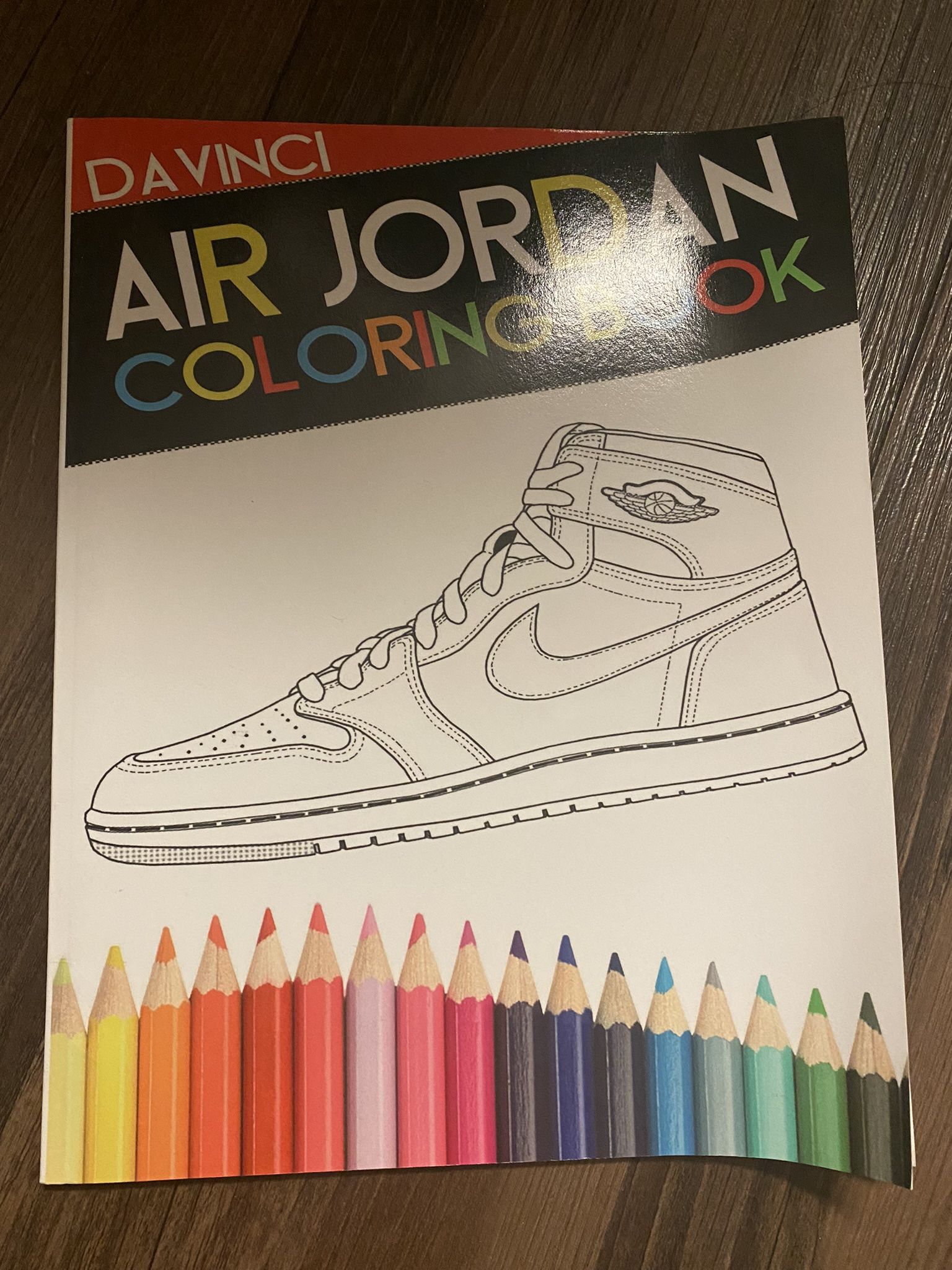 jordan and sneaker coloring book