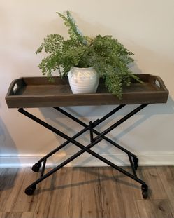🍷 Rolling Tray Table / Bar Cart