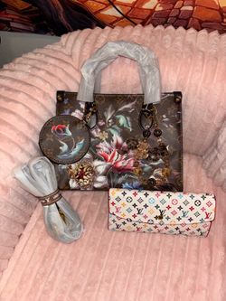 Bag charms with bag