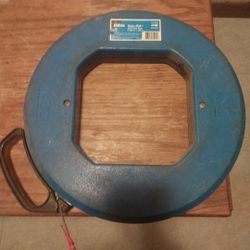 IDEAL 200'x1/8 in. Steel Fish Tape  1/8 in.