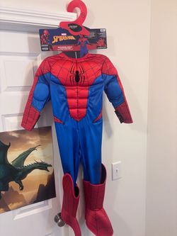 Marvel Spider-Man Child Costume with Boot Covers