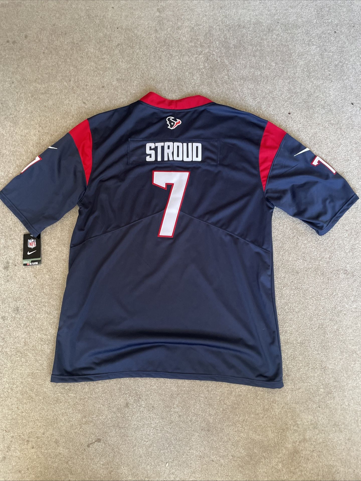 C.J. Stroud Jersey Stitched and NFL Licensed Double XL size and Tag On