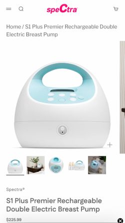 S1 Plus Premier Rechargeable Double Electric Breast Pump and La Vie lactation warming pads