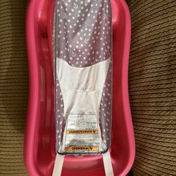 Pink Baby Bathtub 
