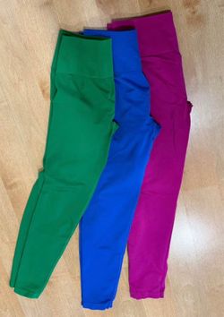 3- WOMEN LEGGING  NICE COLORS