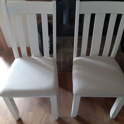 Wooden Chairs With Padded Seat