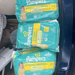 1 Pack Baby Swaddler Diapers Opened Bag But NEW -
