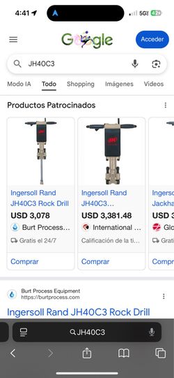 Jack Hammer Drill