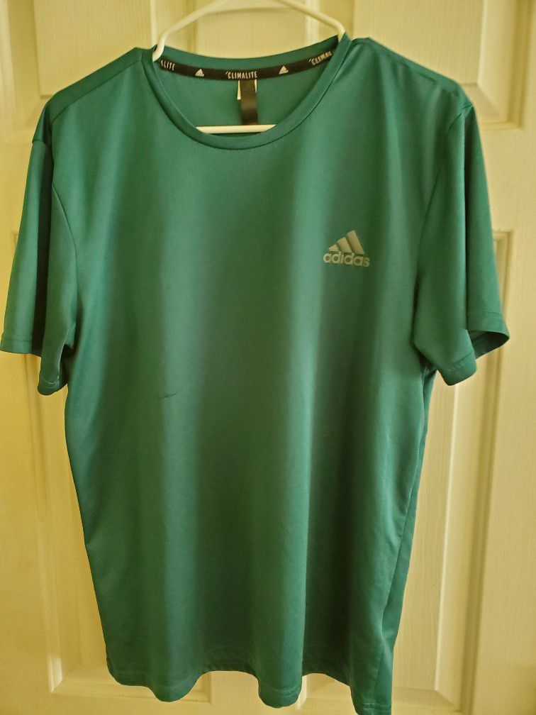 Special Price Adidas Tshirt Green Like New High Quality 