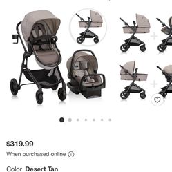 Stroller And Car Seat 