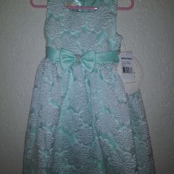 4T Mint Girls Dress New never Used