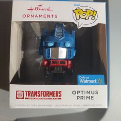 Optimus Prime Funko Pop Christmas Ornament