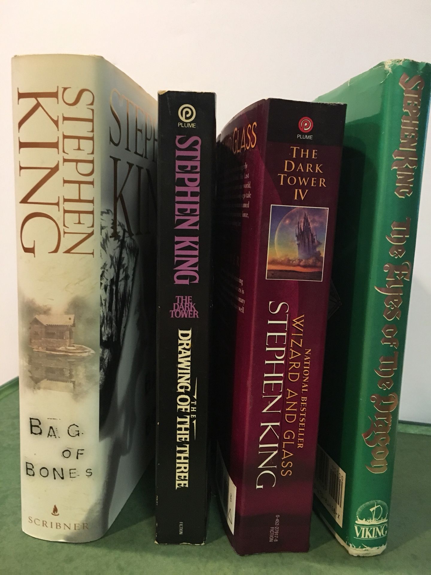 Set of 4 Stephen King Books.