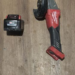  Milwaukee  Fuel Grinder With Battery Xc8.0