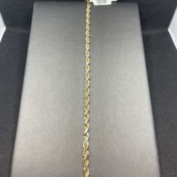 14k Rope Bracelet 