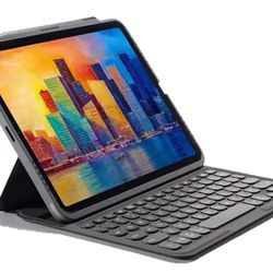 ZAGG Detachable Case and Wireless Keyboard for Apple iPad Pro 12.9, Multi-Device Bluetooth Pairing, Backlit Laptop-Style Keys, Apple Pencil Holder, 6.
