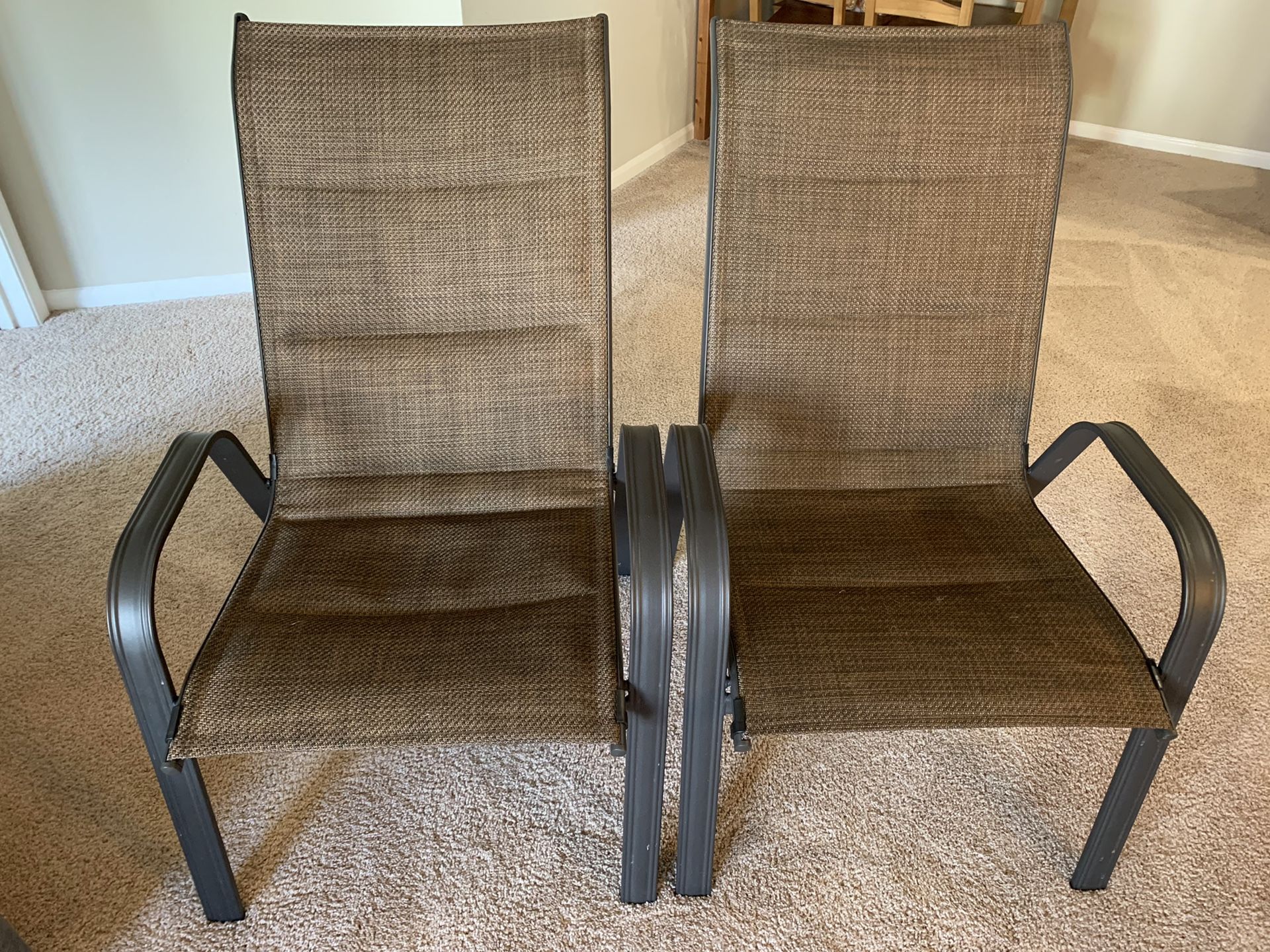 2 Patio Chairs in very good condition