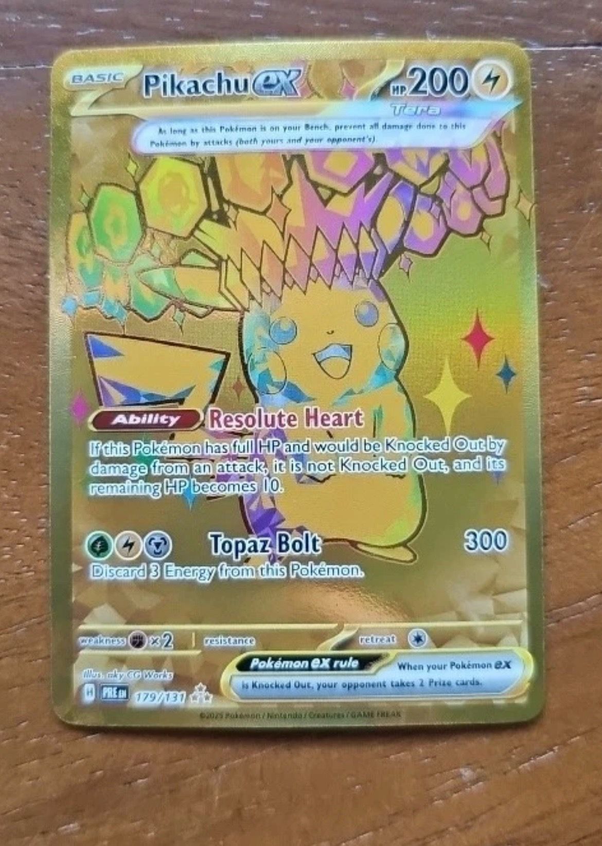 Pikachu ex hyper rare