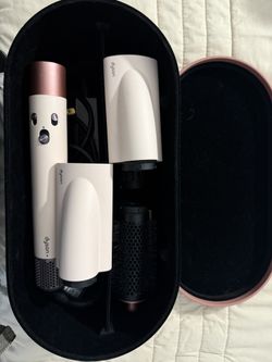 Dyson PINK Hair Brush And Accessories